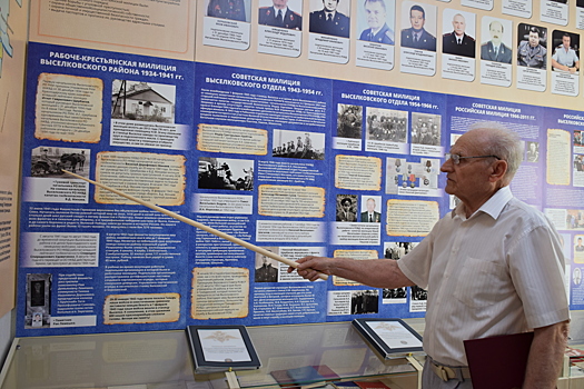 Музейную комнату открыли в Отделе МВД России по Выселковскому району