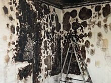 В поселке Белозерном Сальского района загорелся частный дом