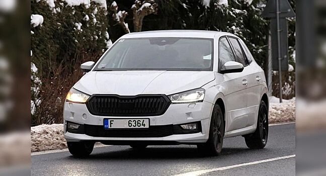 Опубликованы снимки четвёртого поколения Skoda Fabia