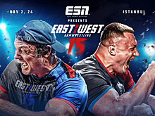 Армрестлинг. East vs West 15. Ларратт разгромил Петренко, Лалетин – Дзеранова, Матюшенко проиграл Муратову, Тодд одолел Квиквинию, другие результаты