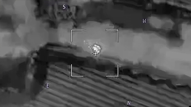 ВС РФ "Ланцетом" уничтожили самоходку ВСУ в Сумской области