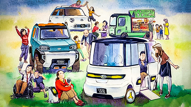 Daihatsu показала идеальные машины для города