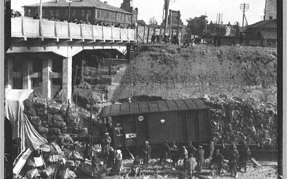 В сети появились исторические фото железнодорожной катастрофы в Рязани