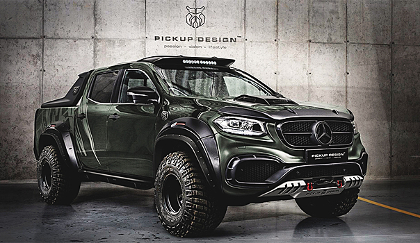 Компания Carlex Design подготовила две стильные версии пикапа Mercedes-Benz X-Сlass
