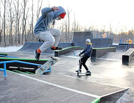 Уникальный для Дальнего Востока скейт-парк открылся в Артеме
