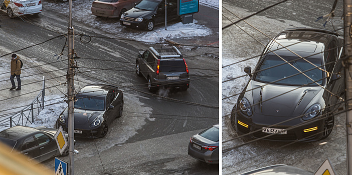 «Я паркуюсь как чудак»: Porsche ААА — встаём криво и включаем аварийку