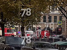 78: в здании ЗакСа в Петербурге горел брезент в шахте лифта