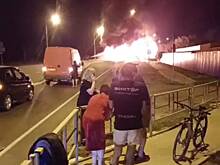 Появилось видео с места столкновения грузовика и автобуса в Краснодарском крае