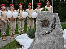 В Рязани открыли памятный знак в честь Победы