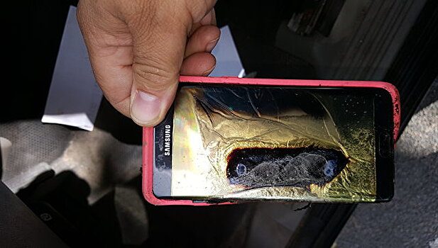 Раскрыта причина взрывов Samsung Galaxy Note 7