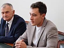 Рязанский губернатор Малков встретился с чемпионом мира Петровым