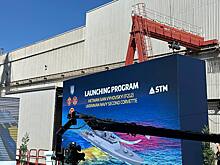 Бутылка шампанского вновь не разбилась об украинский корвет