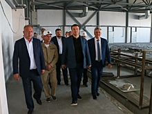 Виталий Хоценко проконтролировал строительство ледового дворца в Калачинске