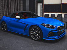 BMW Z4 M40i в синем цвете Misano с тюнинговым пакетом от ателье AC Schnitzer