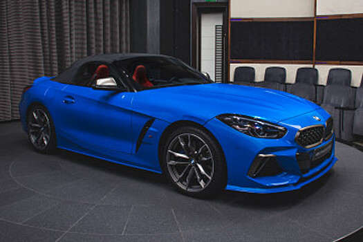BMW Z4 M40i в синем цвете Misano с тюнинговым пакетом от ателье AC Schnitzer