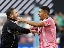 Луис Суарес плюнул в сотрудника «Сиэтла» после финала Кубка лиг