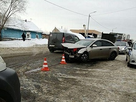В Восточном столкнулись четыре автомобиля