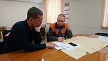 Александр Бурмак: Посетил ТЭЦ-2, где продолжаются ремонтные работы