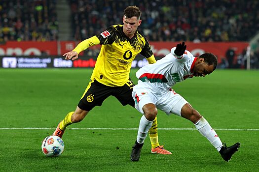 Дортмундская «Боруссия» победила «Аугсбург» в матче 9-го тура Бундеслиги