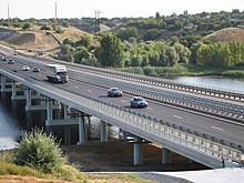 Мост через Ерзовку открыли после капремонта на федеральной трассе под Волгоградом