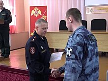 В Пензе торжественно наградили лучших росгвардейцев