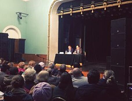 Исполняющий обязанности главы управы Таганского района Игорь Ланин встретился с населением