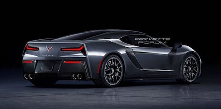 В Сети опубликованы первые изображения спорткара Chevrolet Corvette C8