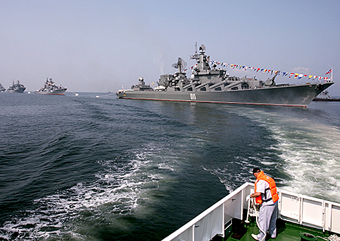 40 кораблей и судов ТОФ предстанут во Владивостоке