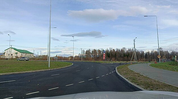 В Салехарде открыли проезд по кольцу Ангельский мыс