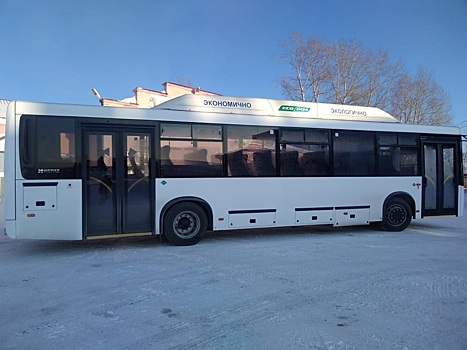 УК «Кузбассразрезуголь» запустила автобусы на метане
