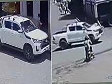 От рассеянного водителя сбежал автомобиль в Никарагуа