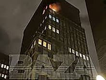 Пожар в элитном московском ЖК с квартирами почти за миллиард рублей попал на видео