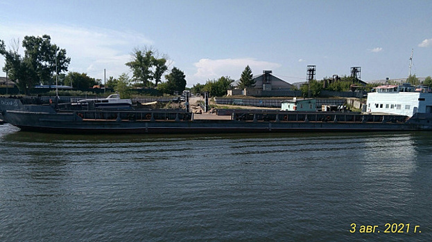 В Самаре вечером 3 августа заработала грузовая переправа до села Рождествено