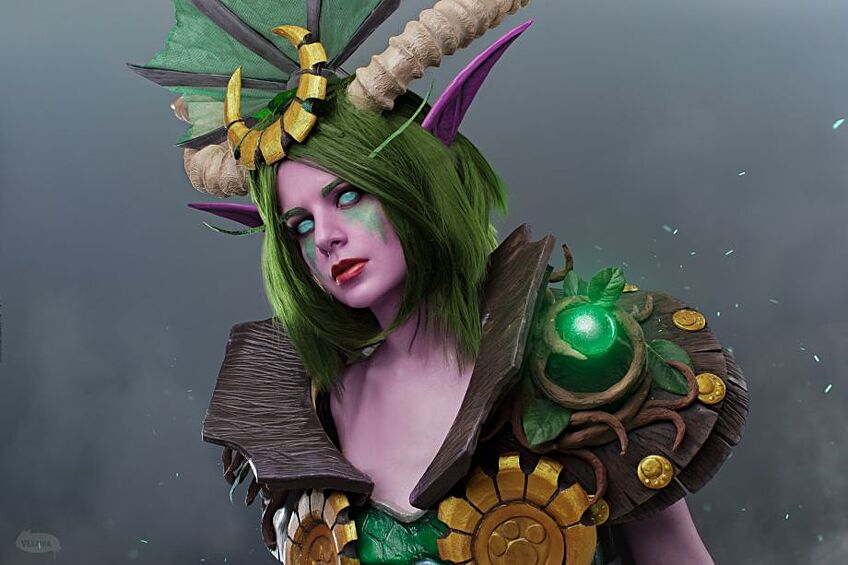 Косплей World of Warcraft, модель Aneli, фотограф VESANIA