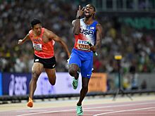 Американец Лайлз повторил результат Болта, выиграв третье золото на ЧМ