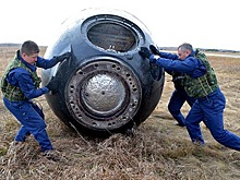 Военнослужащие ЦВО на учениях провели реконструкцию спасания экипажа «Союз МС-10»