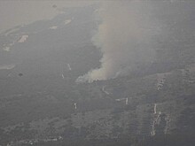 Пожар охватил 12 га леса под Геленджиком