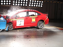 Toyota Corolla прошла краш-тест Latin NCAP и получила четыре звезды