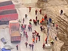 В Москве рабочие устроили драку из-за пачки арматуры