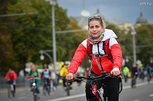 Шестой «Московский велопарад» соберет около 50 тысяч участников