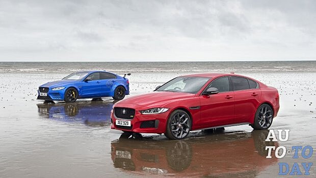 Jaguar говорит о двух похожих, но совершенно разных автомобилях: XE SV Project 8 и XE 300 Sport