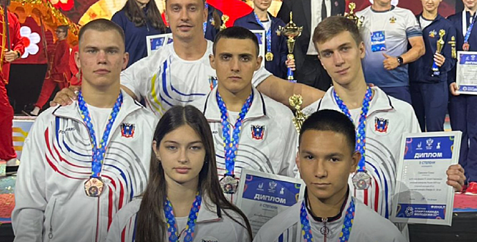 Спортсмены из Ростовской области завоевали 5 медалей на Спартакиаде молодежи по ушу