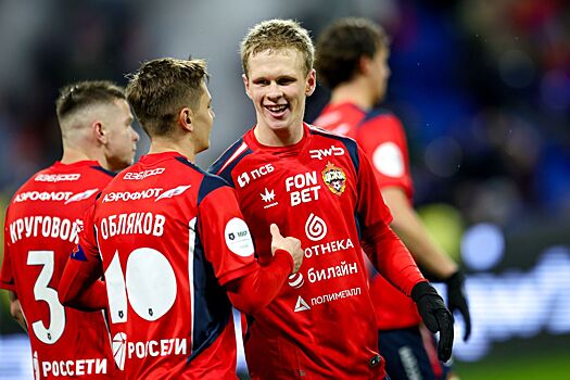 ЦСКА опубликовал состав на зимний сбор