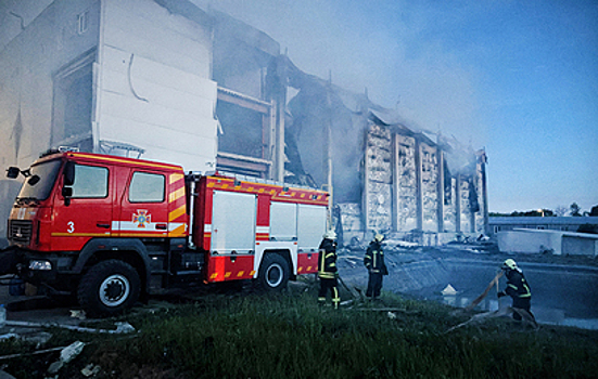 Российская ракета поразила цех по производству ударных дронов под Херсоном