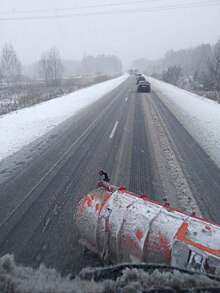 В Челябинской области рассказали о ходе работ по очистке трасс от снега