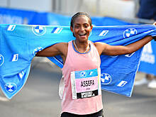 Эфиопская бегунья Ассефа установила мировой рекорд в марафоне