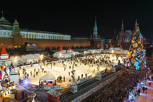 ГУМ-Каток на Красной площади откроется 28 ноября