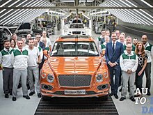 Bentley начинает поставки нового гибридного Bentayga
