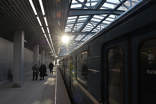 В Москве мужчина спрыгнул в реку с поезда метро