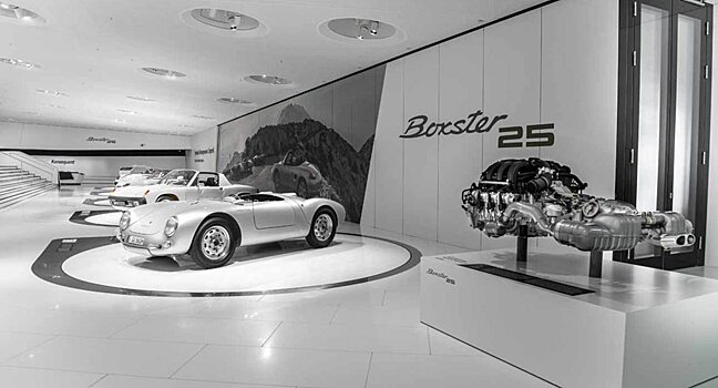 Porsche продлил выставку в честь 25-летия Boxster